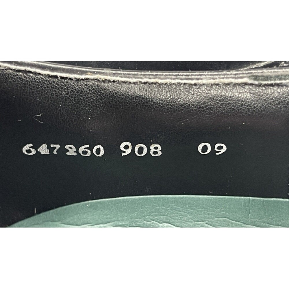 Florsheim Lexington Oxford Mens 9.5D Black Leather Cap Toe Dress Shoe Classic - Picture 10 of 10